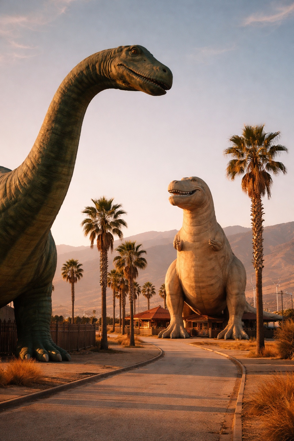 Best stops between Los Angeles and Palm Springs for families: Cabazon Dinosaurs