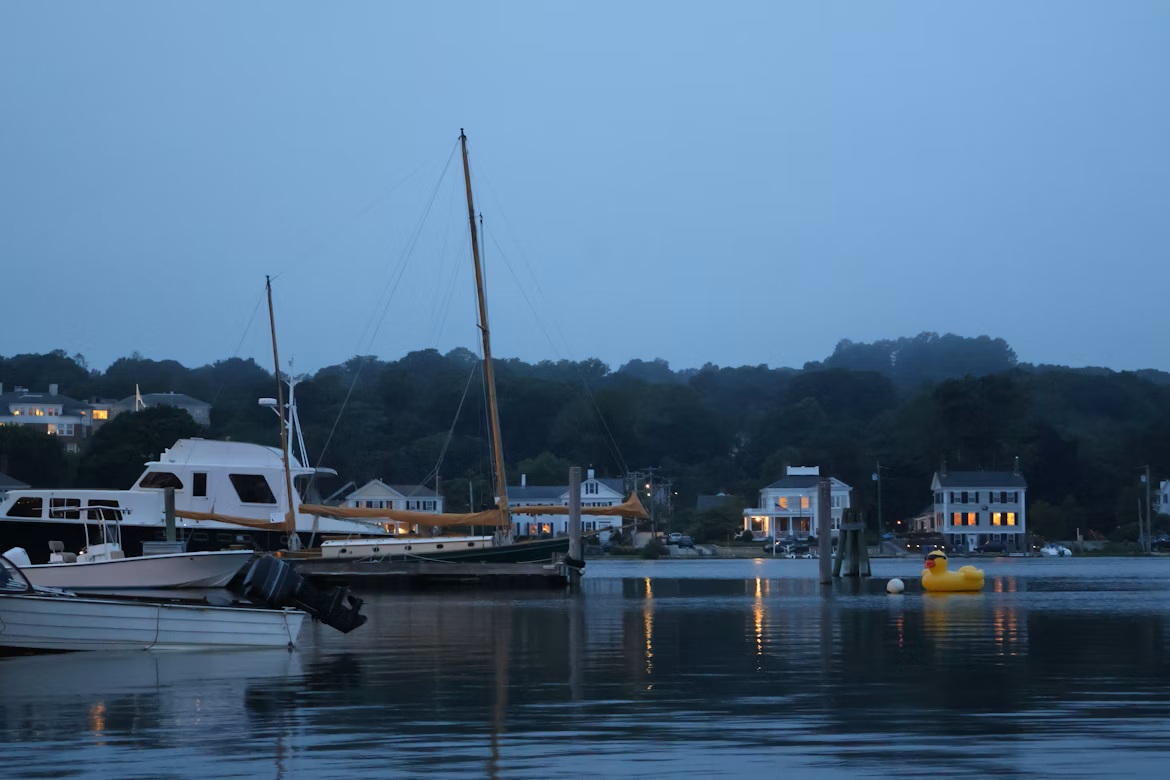 Mystic, Connecticut coastal town with historic harbor and maritime atmosphere