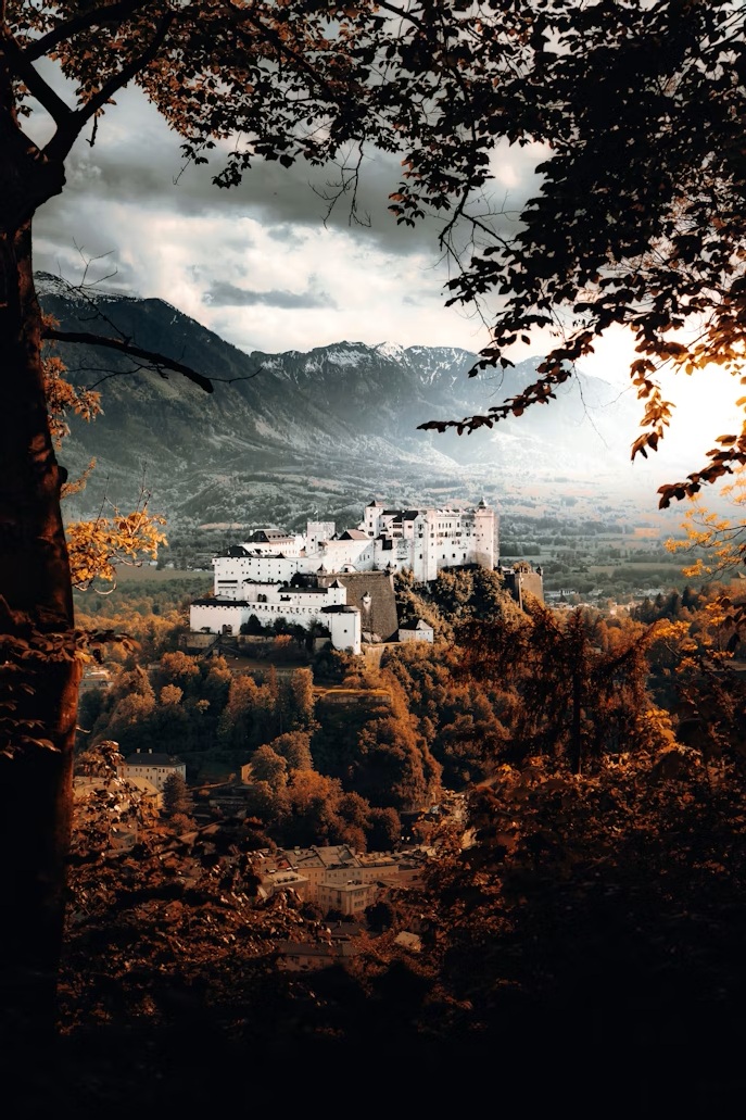 Salzburg, Austria — a scenic family road trip destination with historic Old Town and fortress views