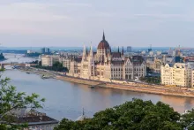 Budapest to Bratislava road trip through western Hungary and southern Slovakia, featuring historic towns, the Danube, Szigetköz waterways, and cultural attractions along the route.